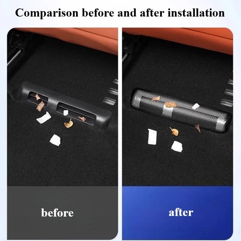 Seat Under The Trend Protective Cover For LEADING IDEAL L6/L7/L8/L9 Car Interior Air Conditioner Dust Net Cover Car Accessories