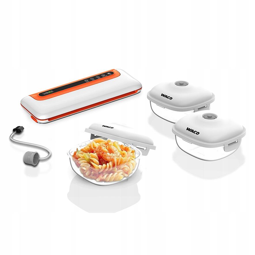 Vacuum Food Packaging Kit 2 Pcs Waco Vacuum Containers