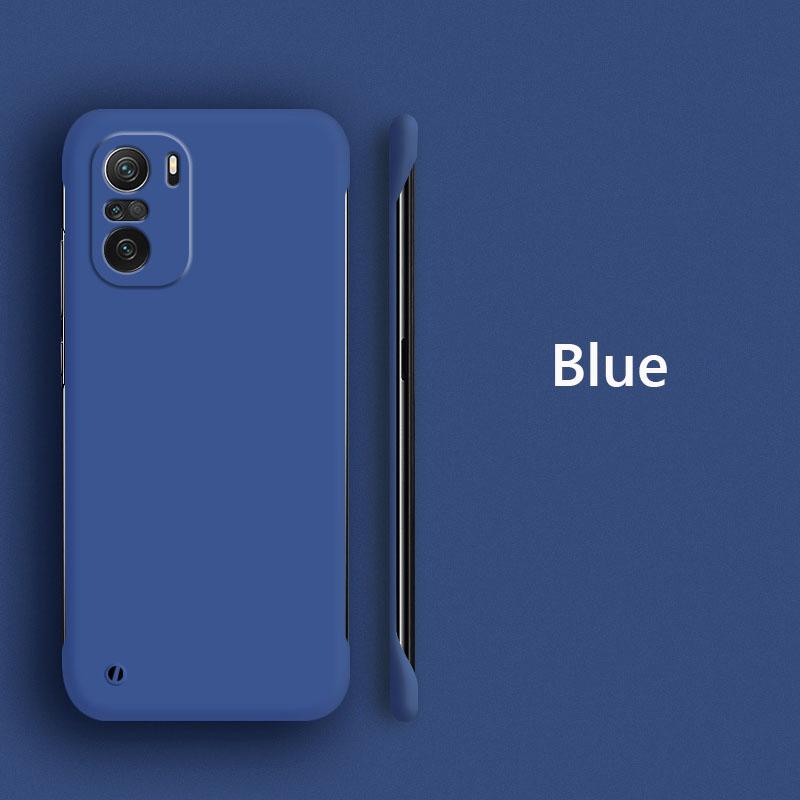 Безрамочный тонкий матовый жесткий ПК задний чехол-бампер для Poco F3 PocoF3 GT Ударопрочный Fundas Coque