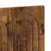 Wall Mounted Headboard ALKMAAR Smoked Oak Wood Composite