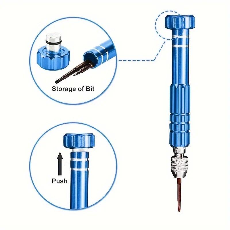 212pcs Watch Opener Repair Tool Kit Clock Pry Knife Screwdriver Pin Hammer Set Watchmaker Band Link Clockmaker Accessory
