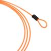 M METERXITY страховочный трос с пластиковым покрытием стальной фиксирующий трос для езды на велосипеде на открытом воздухе (2.5ммx0.5м Оранжевый)