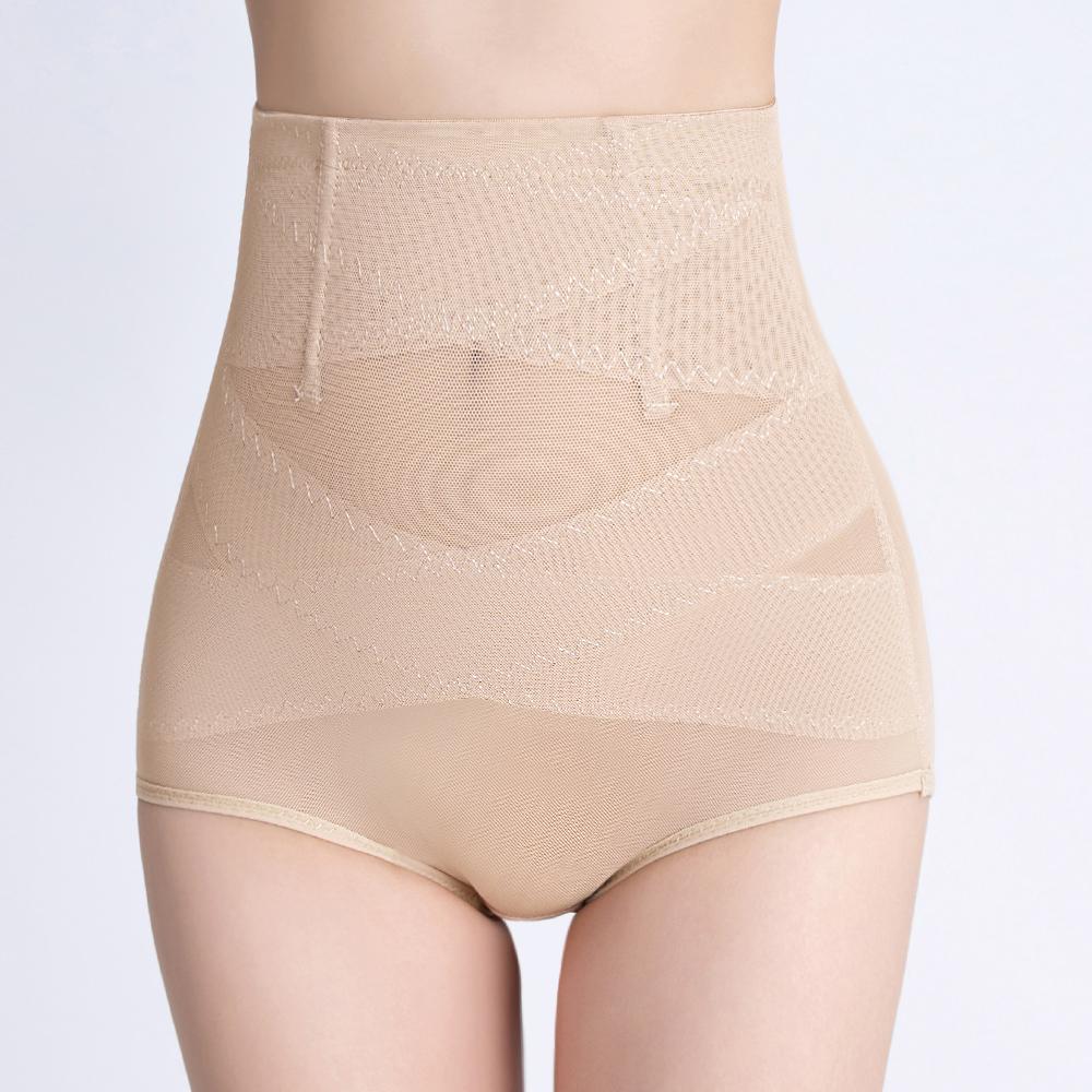 Женское корректирующее белье, тренажер для талии, формирователь тела, двойные трусики с контролем живота, бесшовное нижнее белье с высокой талией для похудения, корректирующие трусики, трусы с поясом