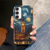 Чехол для телефона с картиной Ван Гога «Звездная ночь» для Samsung Galaxy S25 S25Ultra S24 Ultra S23 A56 A16 S23Ultra S20 FE A36 A26 Мягкий