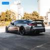 BMW M3 M4 G80 G82 AD Style Carbon Fiber Front Grille & Rear Diffuser Body Kit
