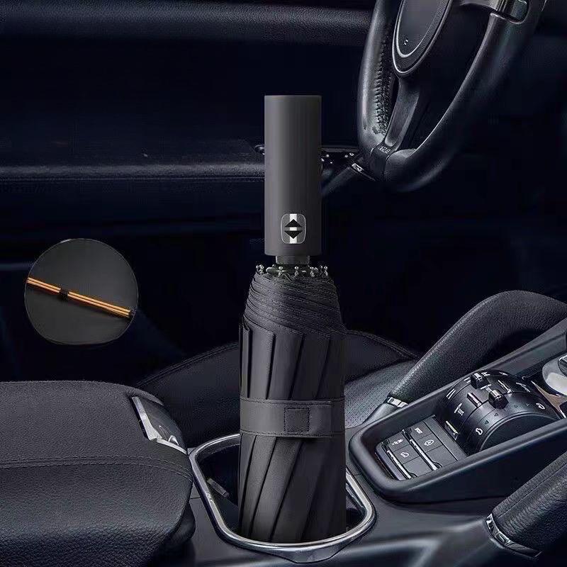 Автоматический зонт от солнца, солнечный и дождливый деловой зонт для женщин, ветрозащитный складной зонт