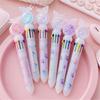 10 Colors Gift Colorful Refill School Office Supply Animal Rollerball Pen Ballpoint Pen Mermaid