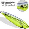 SOUGAYILANG 3pcs Umpan Pancing 3D Fish Eyes Double Hooks Soft Fishing Bait Soft Fishing Lures Outdoor Sea Fishing Tackle