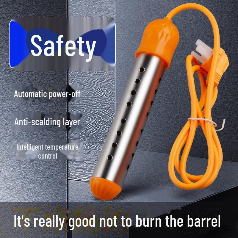 Электрический водонагреватель быстрого нагрева с автоматическим отключением и защитой от ожогов.