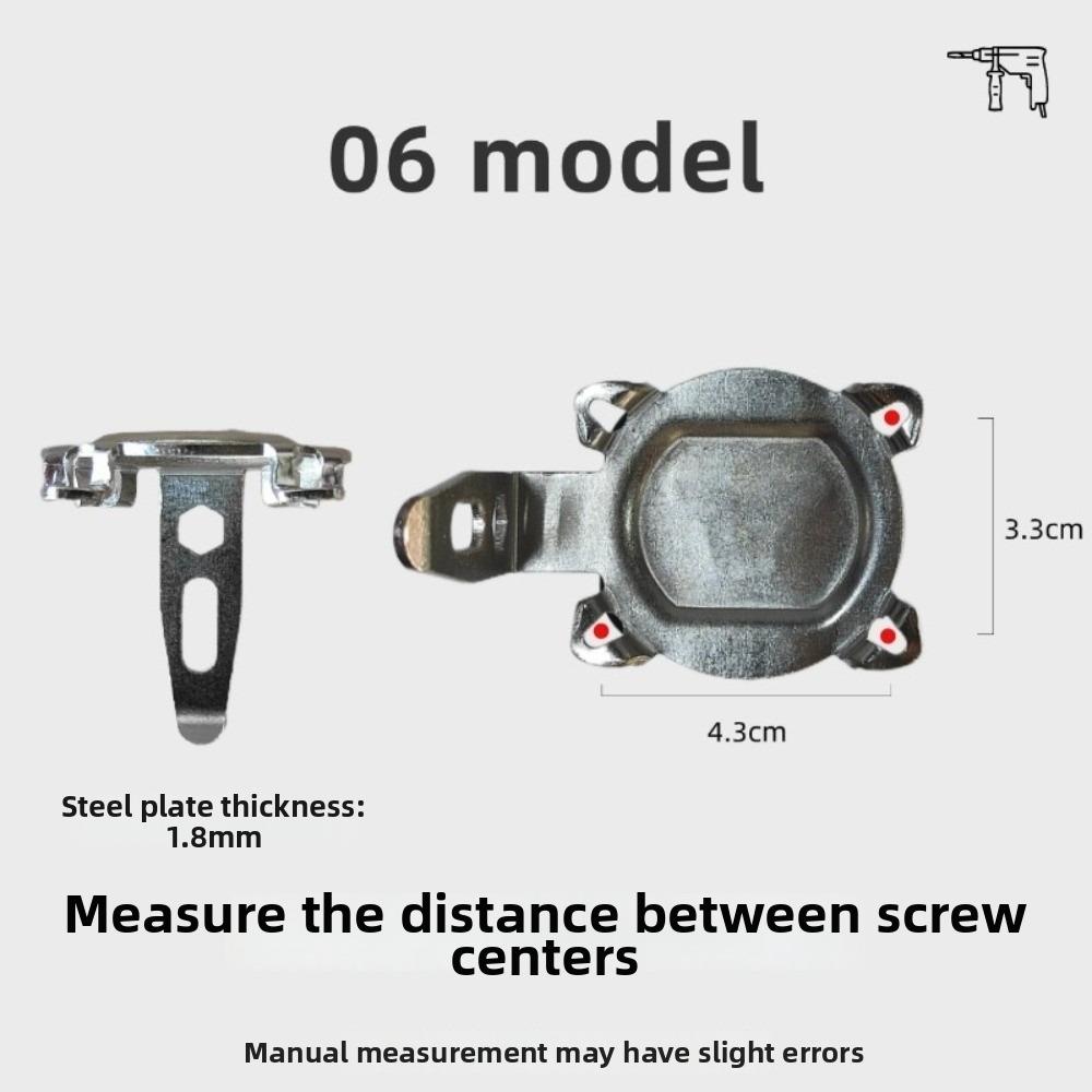 Cordless Power Tool Belt Clip Knock-proof Drill Waist Hanger New Drill Belt Hook Workshop Use