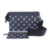 M83384 Monogram Other Bag Navy Leather Mens