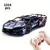 Technical Expert Famous Racing Sport Remote Control Car Model Building Blocks Speed Vehicle Super Moc Bricks Toys For Boys Gift