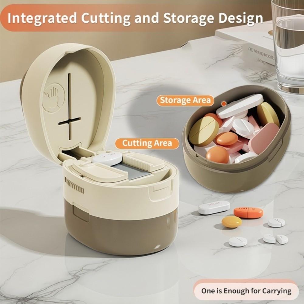 Food Grade Medicine Cutter Dustproof Tablet Splitter Pill Splitter Pill Cutter  Outdoor