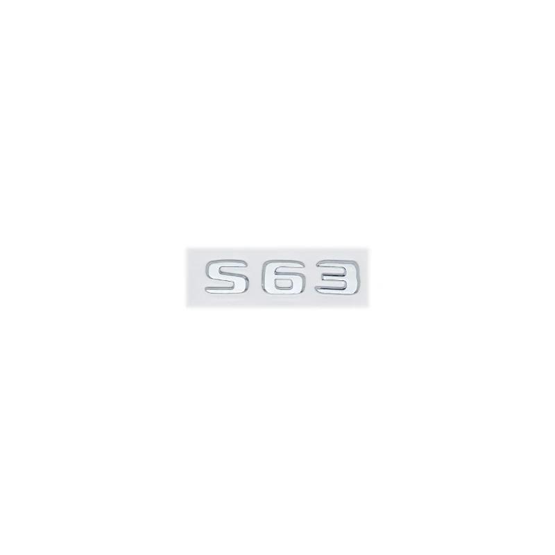 3D ABS Emblem for Mercedes Benz W222/W223 - S63/S65 V12 Biturbo/V8 Biturbo 4matic+ Fender & Trunk Logo Sticker AF1