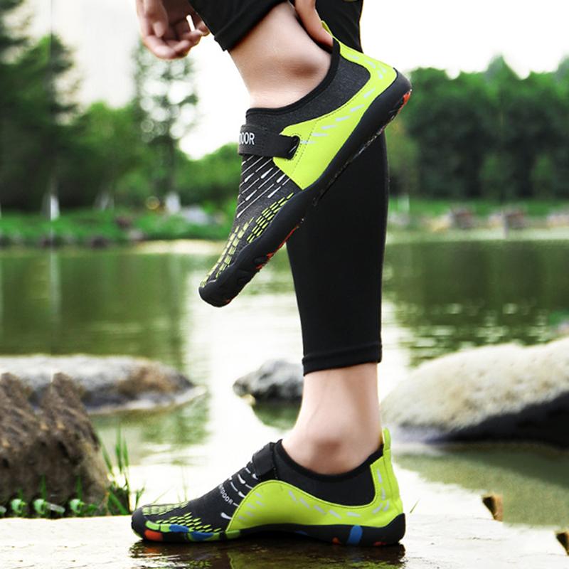 Модные уличные пятипалые пляжные водные походные вейдерсы Мужские женские универсальные амфибийные туфли для плавания Быстросохнущие повседневные туфли