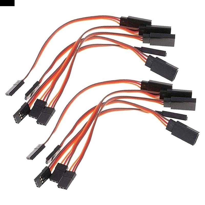 3 Pin for RC Car JR Futaba Male to Female Airplanes JR Wire Connector RC Wire Cable Servo Extension Lead Servo Connection Cable