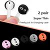 Ultra Thin Soft Protective Silicone Case Cover Earphone Tips Noise Isolating Replacement Eartips
