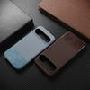 Винтажный тонкий жесткий чехол из ПУ-кожи для Google Pixel 10 9 8 Pro XL 9A 8A Ударопрочный Матовый Поверхность как кожа Стыковой дизайн Защитная крышка