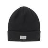 Newera Knit Hat Basic Cuff Knit 14509787 NER35K0864 Black Black FREE Metal Plate ONSPOTZ Special Order Hat Unisex Unisex Cool Hair Arrangement Travel