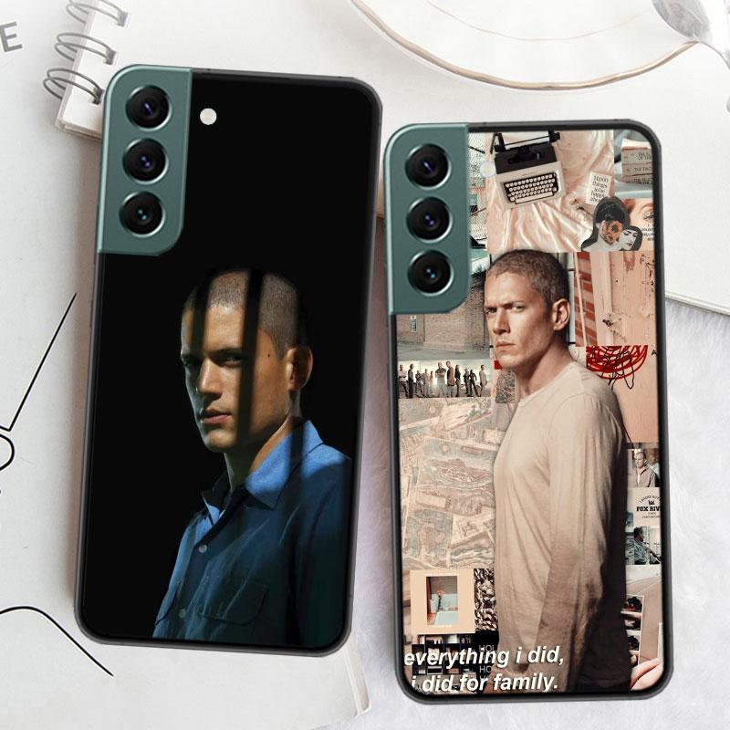 Чехол для телефона ТВ-сериала Побег из тюрьмы Для Samsung Galaxy S22 S25 Ultra S21 S10 Plus S26 Edge S20 S23 S24 FE Чехол Силиконовый Мягкий