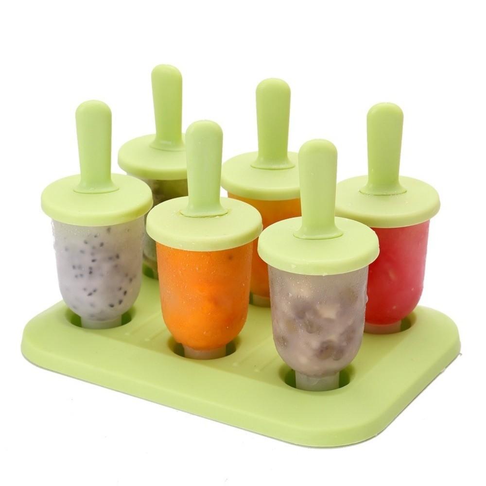 Food Grade Plastic Ice Cream Molds Easy To Fall Off DIY Ice Cream Tools Popsicle Mould DIY