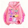 Kpop Demon Hunters Autumn Winter Kids Hoodie Casual Fashion Boys Girls Warm Sweatshirt Anime Clothes