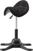 Up Up Toronto ergonomic balance stool Black, Black fabric, longer gas lift