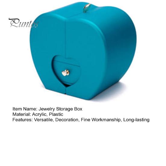 Коробка для хранения ювелирных изделий Элегантный футляр для ожерелья и колец в форме яблока с долговечным мыльным цветком для фестиваля Рождества