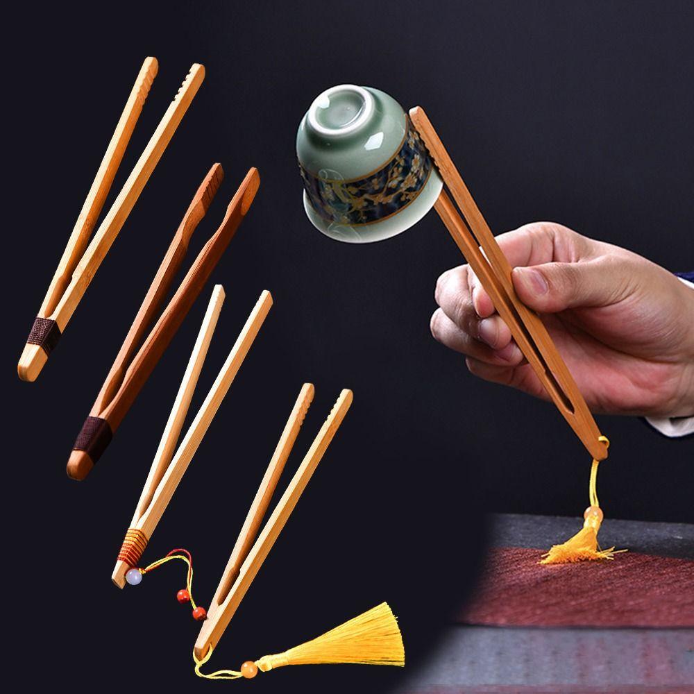 18cm Food Toast Salad Tongs Safe Tea Utensil Tweezer New Tea Clips for Bacon Sugar