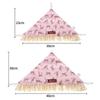 Compact PET Hammock Metal Corner Bed Breathable Small Pet Hammock  For Pet Hamster