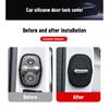 For OPEL Crossland 2017-2021 Car Decorat Protecte Door Lock Cover Decoration Accessories Silicone Mute Damping Cushion