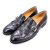 Fashion Classic Men Shoes High Quality Pure Cowhide Leather Casual Formal Office Suit Match Footwear Metal Buckle Loafers for Gentlemen
