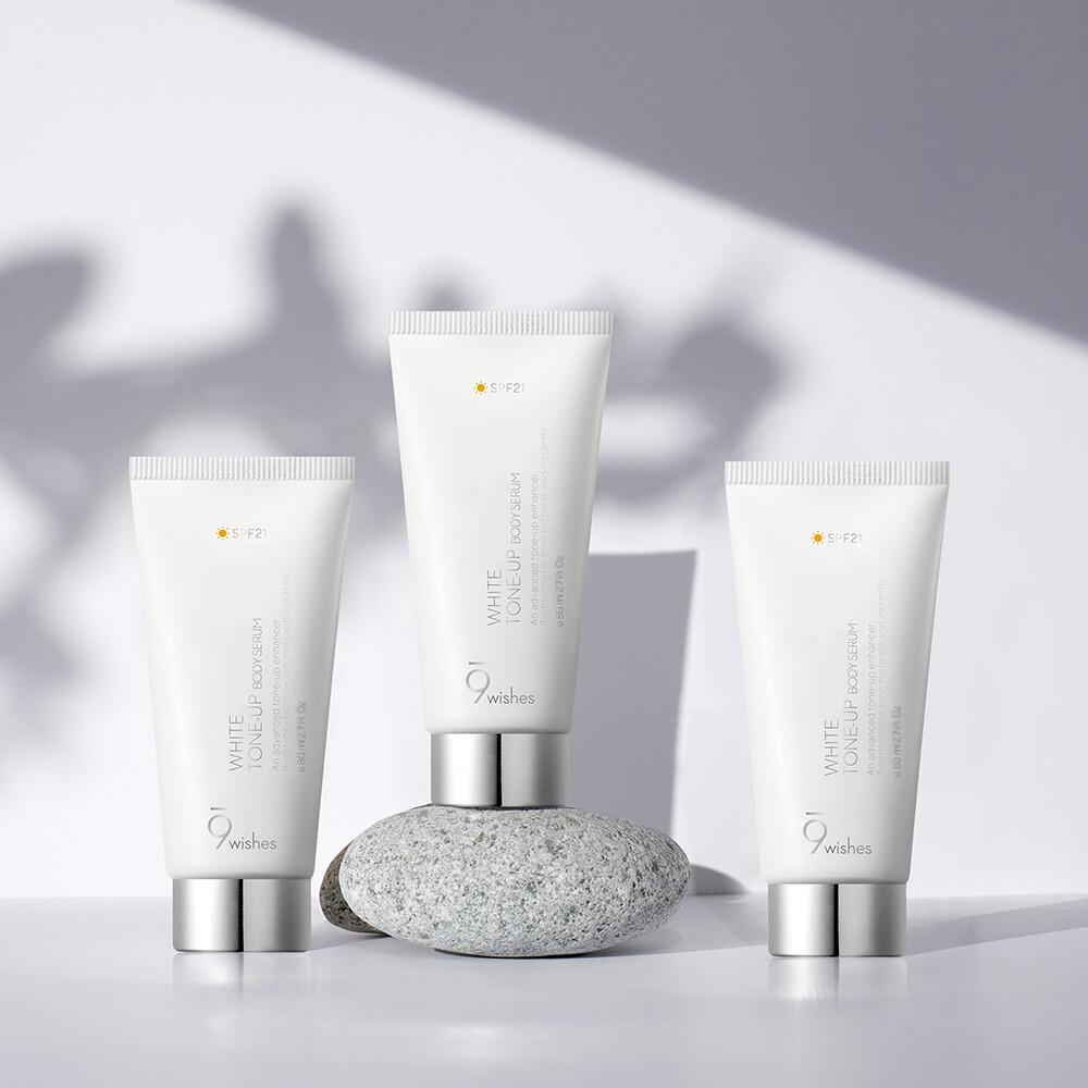 9WISHES Сыворотка для тела White Tone Up 80 мл