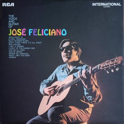 Виниловая пластинка JOSÉ FELICIANO - The Voice And Guitar Of José Felici INTS1156 RCA Internation 1970 UK Латинская Б/У
