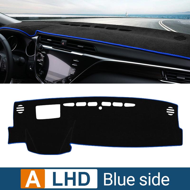 Чехол на приборную панель автомобиля, избегайте света, коврик, анти-УФ-ковер, нескользящие коврики для Toyota Camry XV70 2018 2022 2023 2024