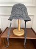 New autumn and winter warm knitted Mori sweetheart~ bucket hat women's retro temperament big eaves show face small wool basin hat