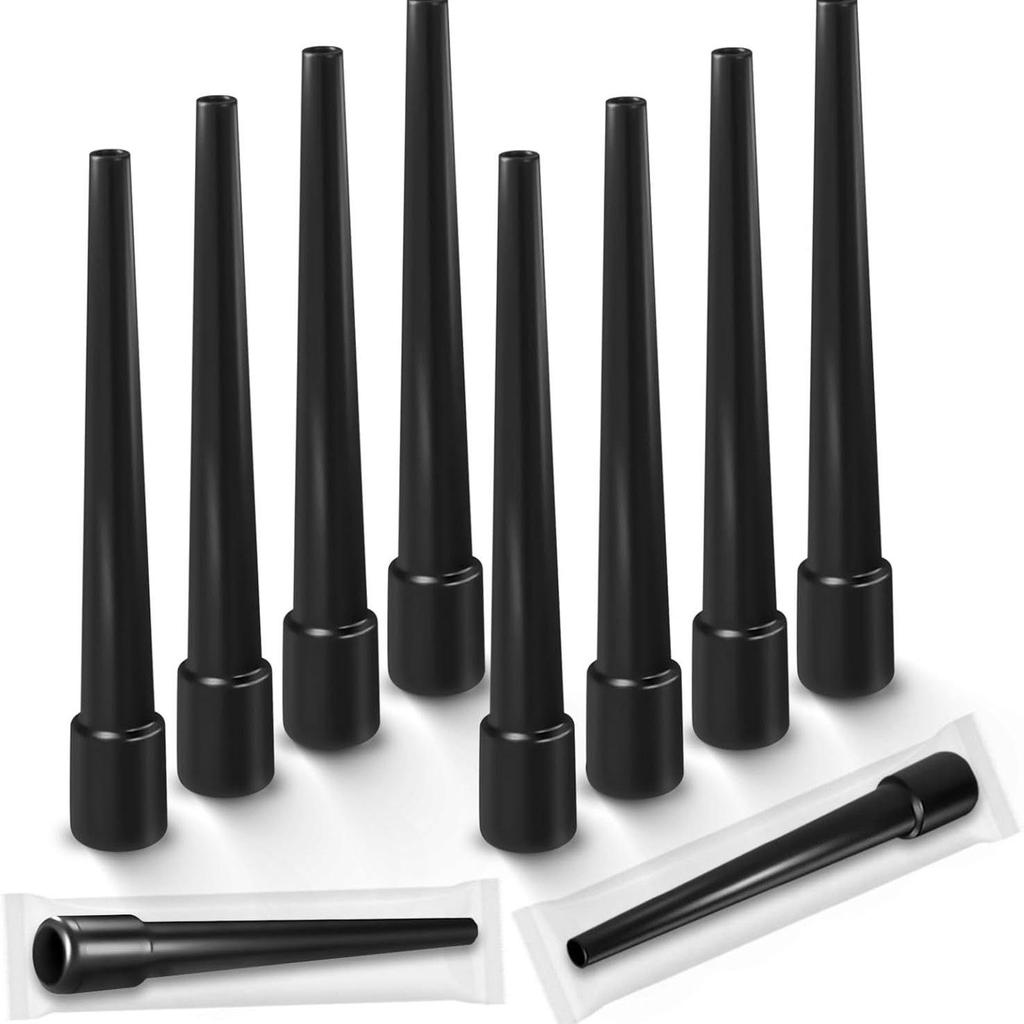 Pure Black Extended Disposable Hookah Mouthpieces