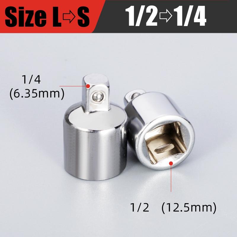 1/2,1/4,3/8 Трещотки Адаптер для торцевого ключа Переходник для торцевого ключа Адаптер для храповой муфты Приводной гаечный ключ Соединительная головка