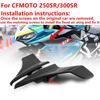 ДЛЯ CFMOTO CF250SR CF 250SR 250 SR 300SR Мотоциклетные запчасти Боковые аэродинамические элементы Накладки-спойлеры Фиксированный винглет Обтекатели Крылья Дефлекторы