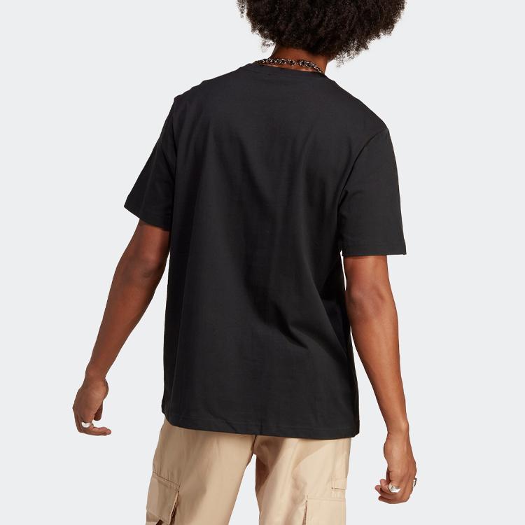 Adidas Originals ADVENTURE MOUNTAIN FRONT T Shirt Men's Black IC2361