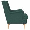 Armchair Dark Green Fabric