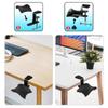 Universal Headphone Hanger Desk Mount Headsets Holder Under Desk Headphones Stand Hook Aluminum Alloy