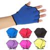 1 Pair Swimming Webbed Gloves Water Resistance Training Men Women Beginner Aquatic Fitness Diving Swim Hand Fins Paddles Swimmer Gear