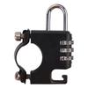 Car Helmet Lock 3 Digits Password Aluminum Alloy Gasket