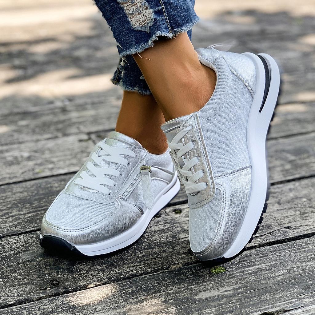 Модные женские повседневные туфли Модные дышащие сетчатые кроссовки для ходьбы и бега Женские кроссовки 2025 Вулканизированная обувь Женская обувь