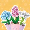 Succulent Plant Building Blocks Potted Bouquet Education DIY Production Assembly Toys