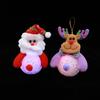 Tree Christmas Eva Hanging Lighted Decor Santa Snowman Reindeer Festive Supplies