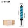 12mm 1/2inch Flush Trim Router Bit with Double Bearing Round Shank Carbide Milling Cutter Woodworking Tool