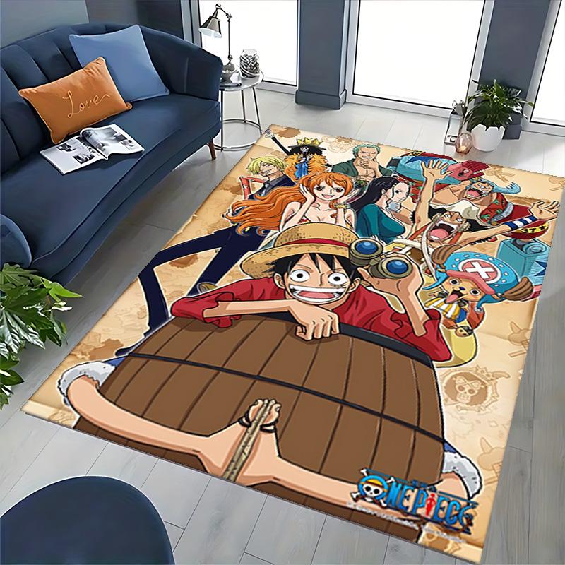 1pc One Piece Adventure Carpet Rug for Bedroom Living Room Decor Sofa Home Game Area Rug Non-slip Floor Mat. D7270160