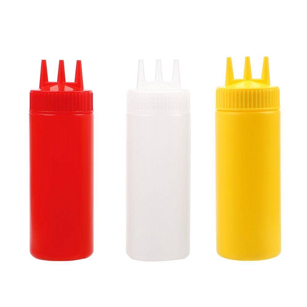 Eco-Friendly Vinegar Mustard Sauce Kitchen Storage Squeeze Bottle Jar Kitchen Accessories Dispenser